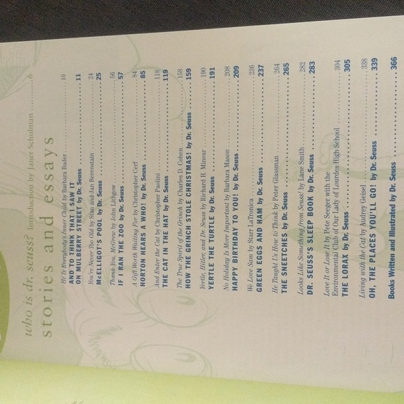 13 Dr Seuss stories// 3 no longer published       " Your Favorite Seuss" - Picture 2 of 9